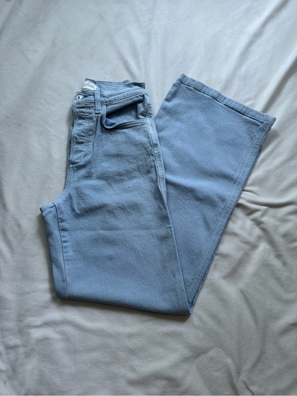 Favorite Daughter the Masha Super High Rise Wide Leg jeans in Coastal